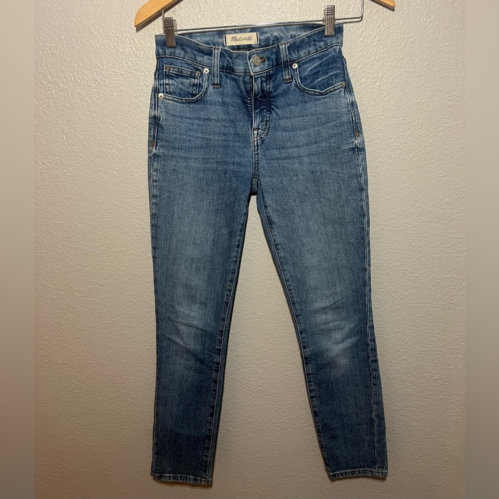 Madewell 9” High-Rise Skinny Jeans • Light Wash • Size 23